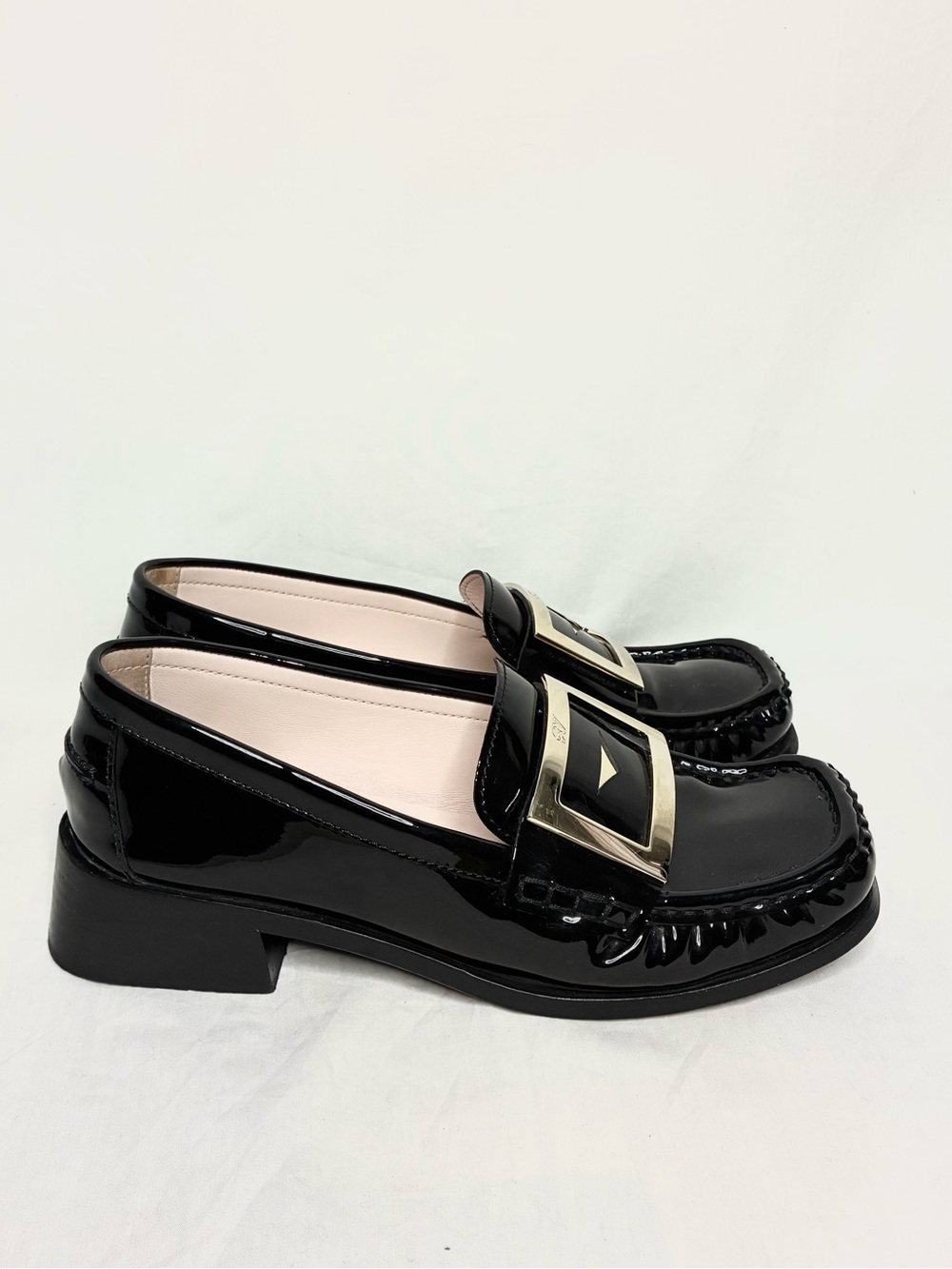 Roger Vivier Patent Leather Loafers